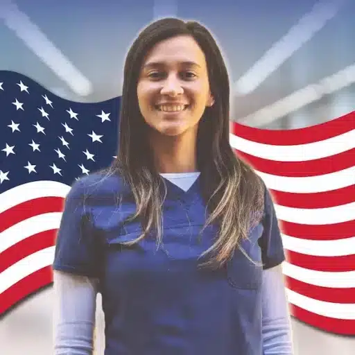 Enfermera en Estados Unidos